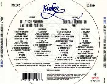 2CD The Kinks: Lola Versus Powerman And The Moneygoround · Part One & Percy DLX