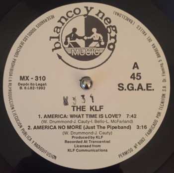 LP The KLF: America: What Time Is Love?