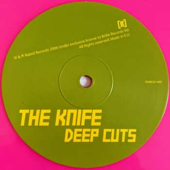 2LP The Knife: Deep Cuts LTD | NUM | CLR
