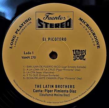 LP The Latin Brothers: El Picotero