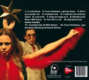 CD The Legendary Tiger Man: Fuck Christmas, I Got The Blues DIGI