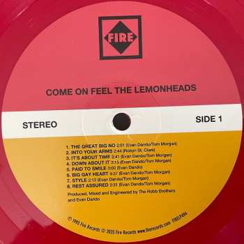 2LP The Lemonheads: Come On Feel The Lemonheads CLR