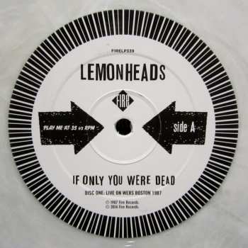 2LP The Lemonheads: If Only You Were Dead CLR