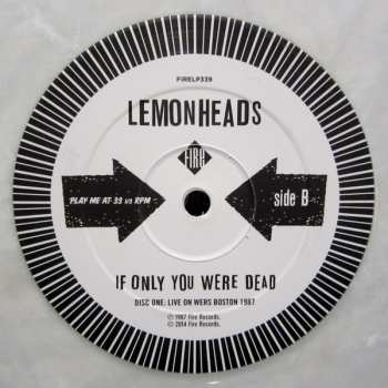 2LP The Lemonheads: If Only You Were Dead CLR