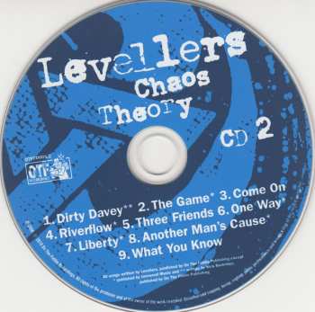 2CD/DVD/Dobozkészlet The Levellers: Chaos Theory DLX