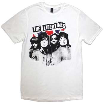 Merch The Libertines: Póló Rip Flag Xerox