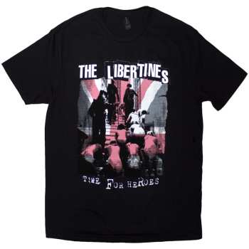Merch The Libertines: Póló Time For Heroes Flag