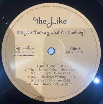 LP The Like: Are You Thinking What I'm Thinking?