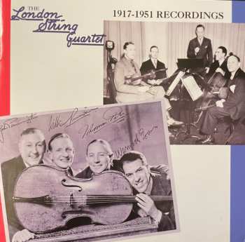 8CD/Dobozkészlet London String Quartet: 1917-1951 Recordings