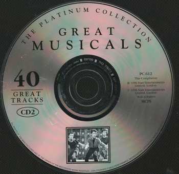 2CD The London Symphony Orchestra: The Platinum Collection - Great Musicals