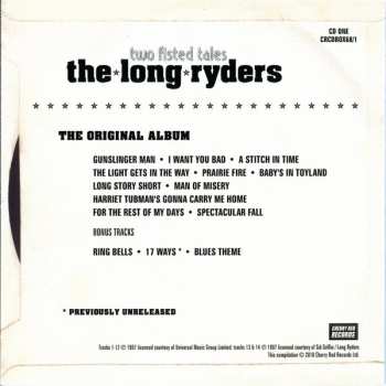 3CD The Long Ryders: Two Fisted Tales