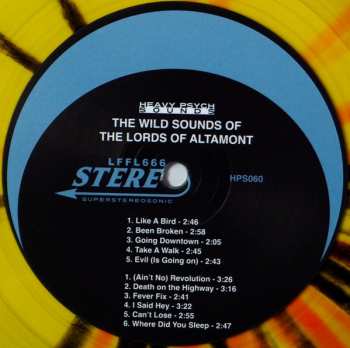 LP The Lords Of Altamont: The Wild Sounds Of The Lords Of Altamont LTD | CLR