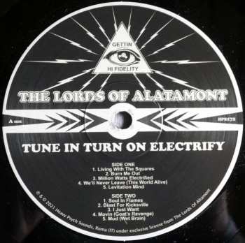 LP The Lords Of Altamont: Tune In Turn On Electrify
