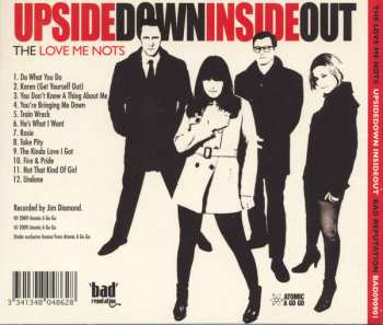 CD The Love Me Nots: Upsidedown Insideout