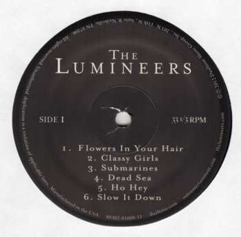 LP The Lumineers: The Lumineers