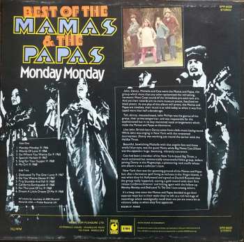 LP The Mamas & The Papas: Best Of The Mamas & The Papas - Monday Monday