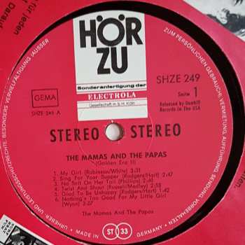 LP The Mamas & The Papas: Golden Era Vol. 2