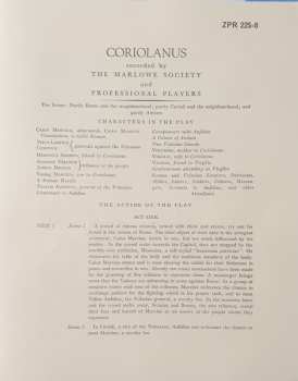 4LP/Dobozkészlet William Shakespeare: Coriolanus