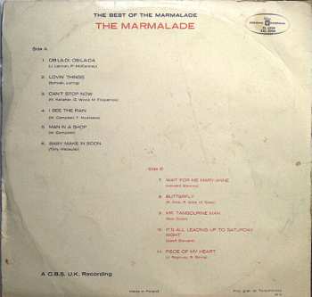 LP The Marmalade: The Best Of The Marmalade