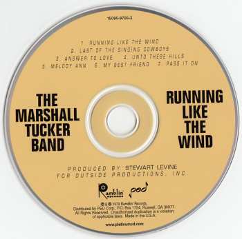 CD The Marshall Tucker Band: Running Like The Wind