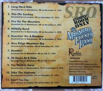 CD The Marshall Tucker Band: Stompin' Room Only: Greatest Hits 1974-76