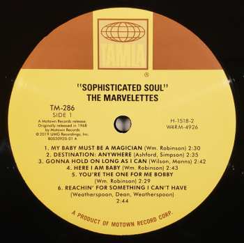 LP The Marvelettes: Sophisticated Soul LTD