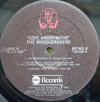 LP The Masqueraders: Love Anonymous