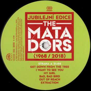 LP The Matadors: The Matadors (Jubilejní Edice 1968 / 2018)