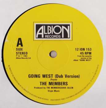 LP The Members: Going West (Dub Version)