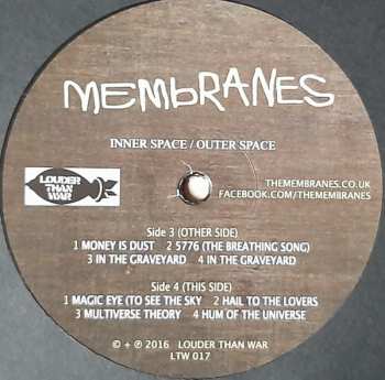 2LP The Membranes: Inner Space / Outer Space