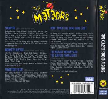 5CD/Dobozkészlet The Meteors: Original Albums Collection