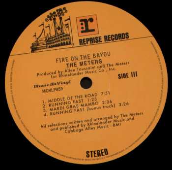 2LP The Meters: Fire On The Bayou (Expanded Edition)