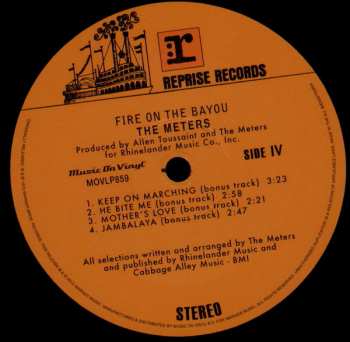 2LP The Meters: Fire On The Bayou (Expanded Edition)