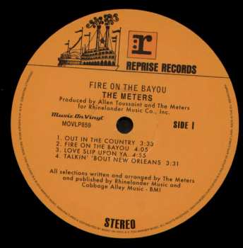 2LP The Meters: Fire On The Bayou (Expanded Edition)