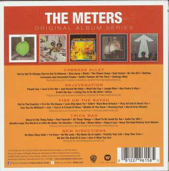5CD/Dobozkészlet The Meters: Original Album Series