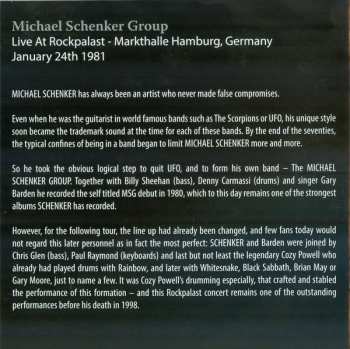 CD/DVD The Michael Schenker Group: Live At Rockpalast - Hamburg 1981 DIGI