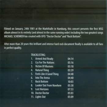 CD/DVD The Michael Schenker Group: Live At Rockpalast - Hamburg 1981 DIGI