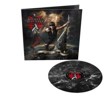 LP The Michael Schenker Group: Immortal (limited Edition) (black/white Marbled Vinyl)