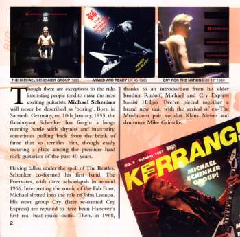 CD The Michael Schenker Group: The Best Of The Michael Schenker Group (1980-1984)