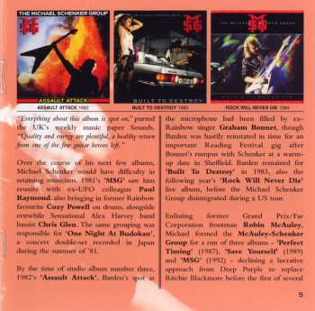 CD The Michael Schenker Group: The Best Of The Michael Schenker Group (1980-1984)