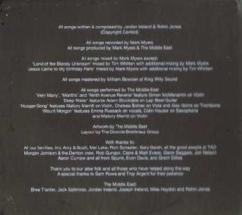 CD The Middle East: I Want That You Are Always Happy