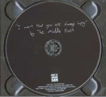 CD The Middle East: I Want That You Are Always Happy