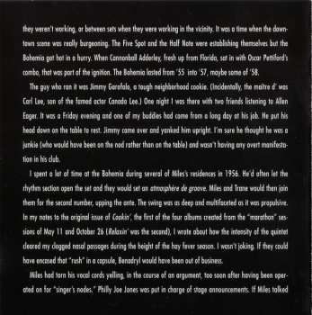 CD The Miles Davis Quintet: Relaxin' With The Miles Davis Quintet