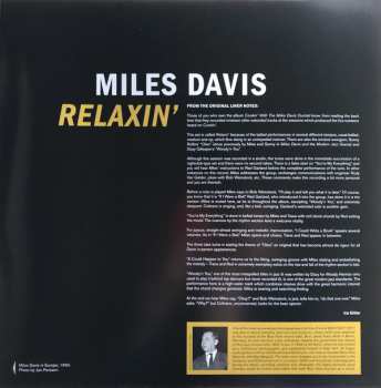LP The Miles Davis Quintet: Relaxin' LTD