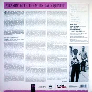 LP The Miles Davis Quintet: Steamin' With The Miles Davis Quintet LTD