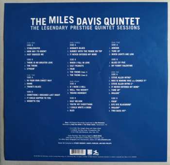6LP/Dobozkészlet The Miles Davis Quintet: The Legendary Prestige Quintet Sessions LTD