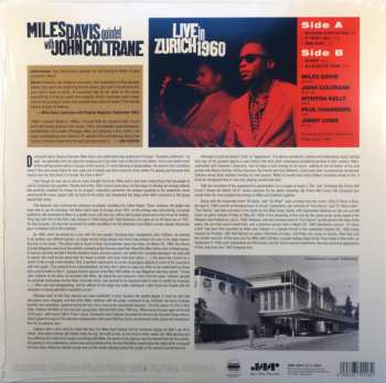 LP The Miles Davis Quintet With John Coltrane: Live In Zürich 1960