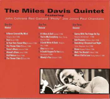 3CD/Dobozkészlet The Miles Davis Quintet: Workin, Relaxin', Steamin'