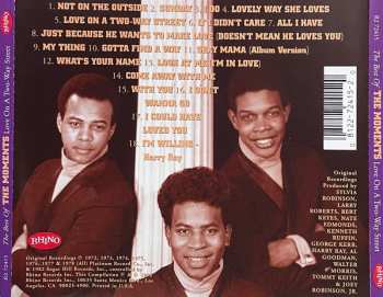CD The Moments: Love On A Two - Way Street: The Best Of The Moments