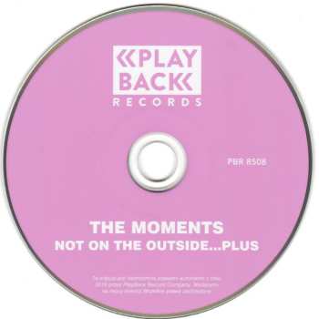 CD The Moments: Not On The Outside...Plus 